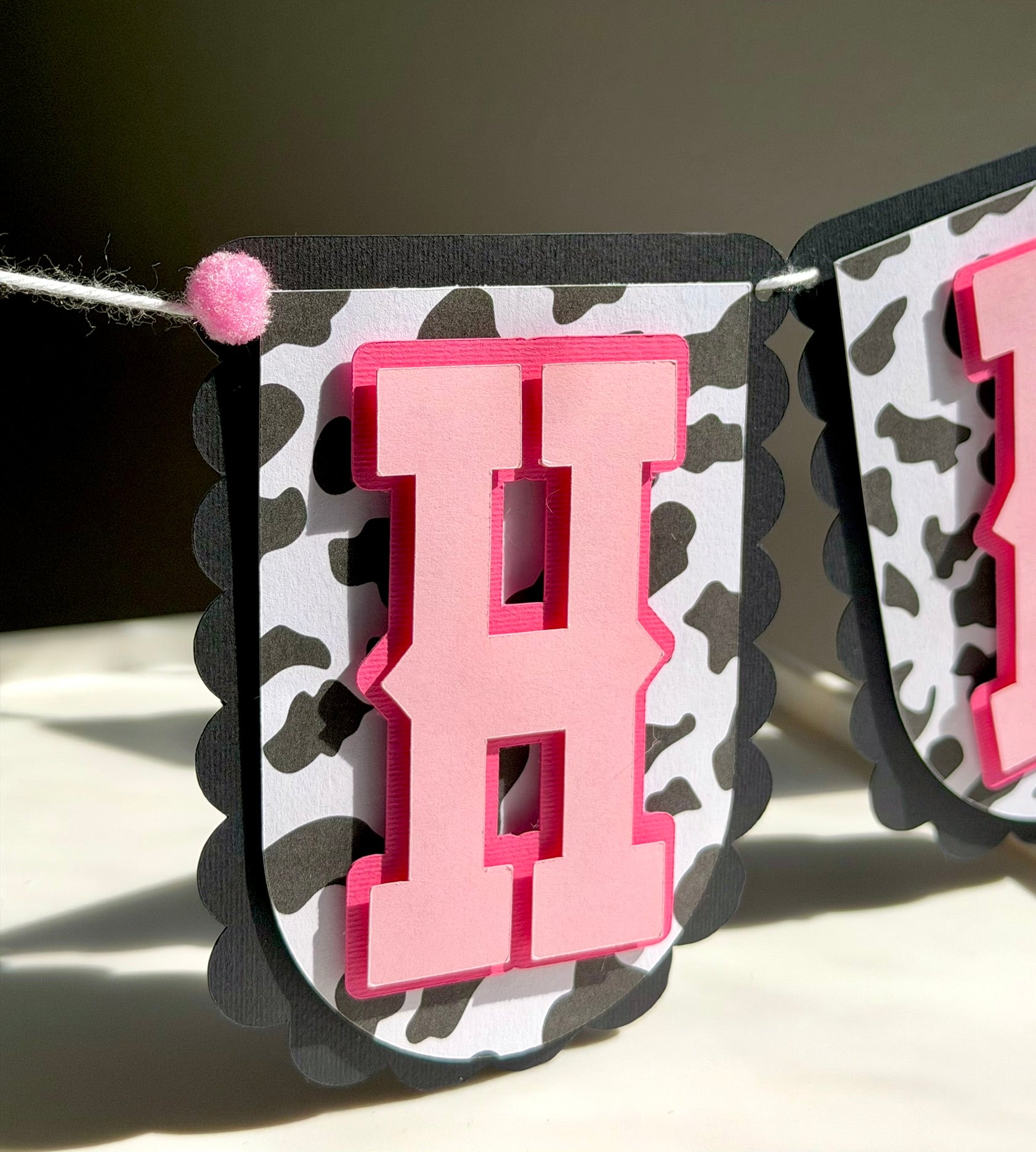 3D Happy Birthday Banner