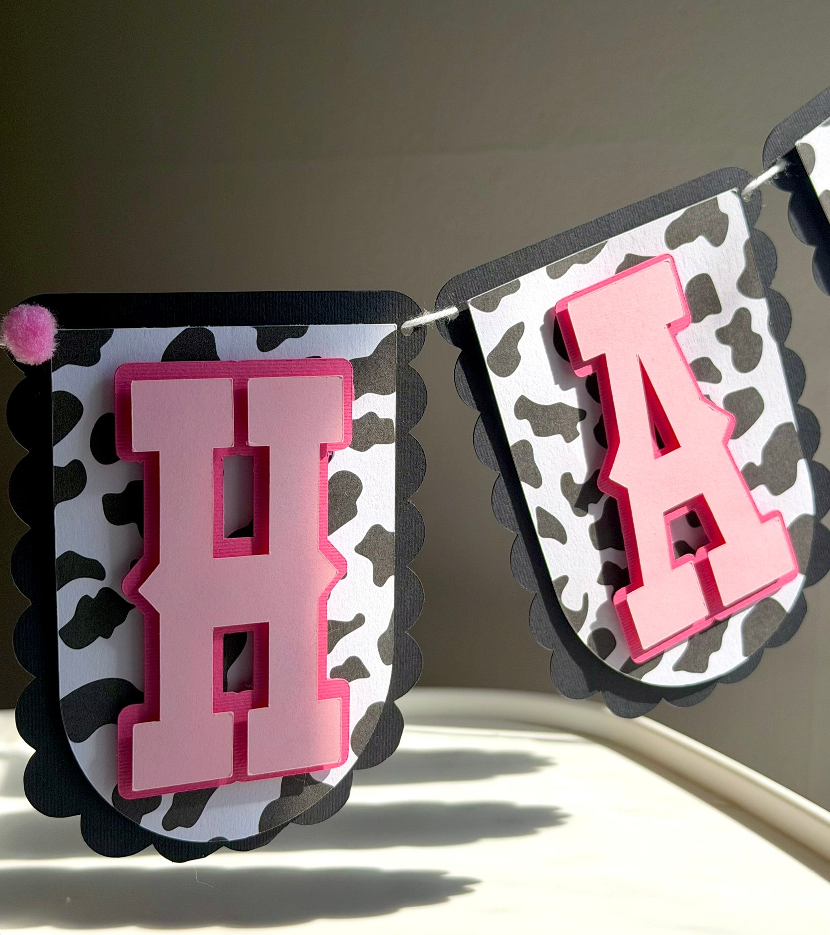 3D Happy Birthday Banner