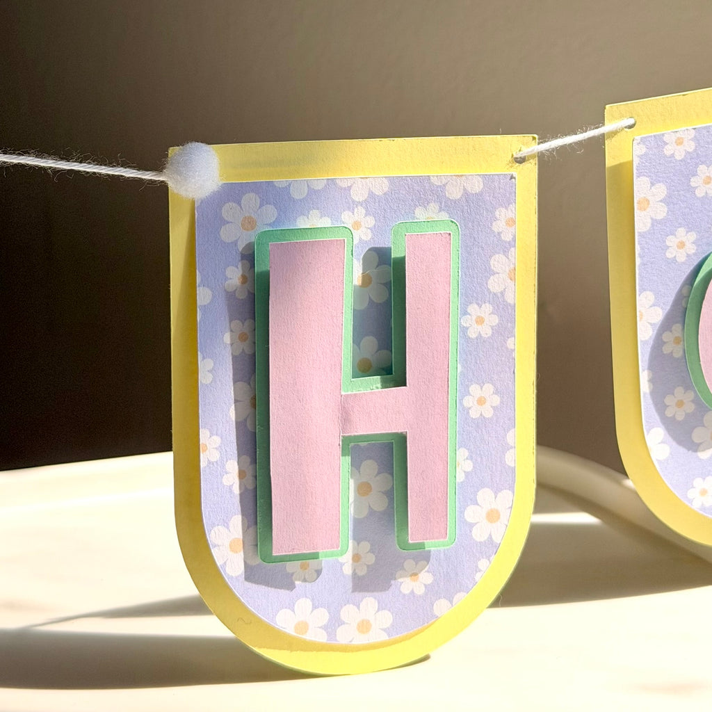 3D Happy Birthday Banner