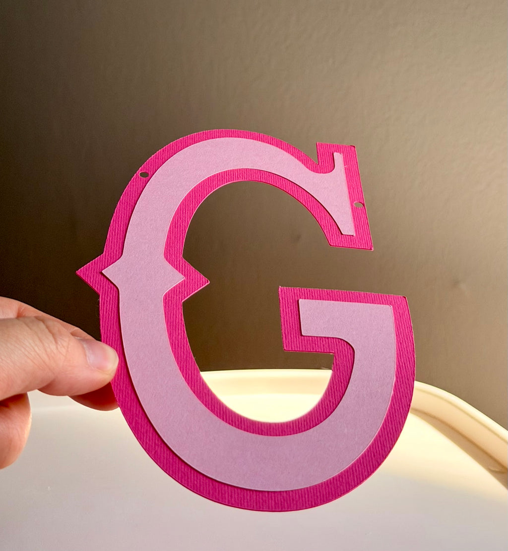 Gratulerer Med Dagen Letter Banner