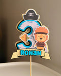 Personalized Birthday Cake Topper-Name & Age