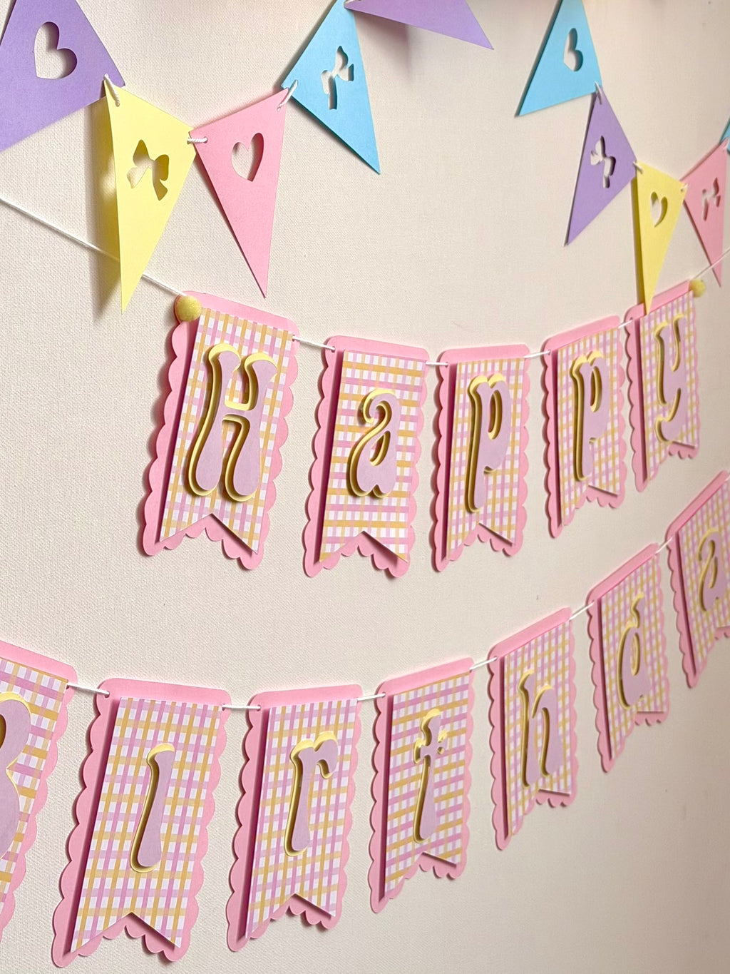 3D Happy Birthday Banner