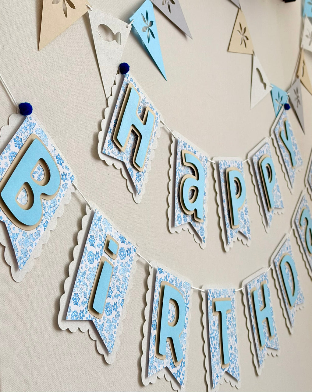 3D Happy Birthday Banner