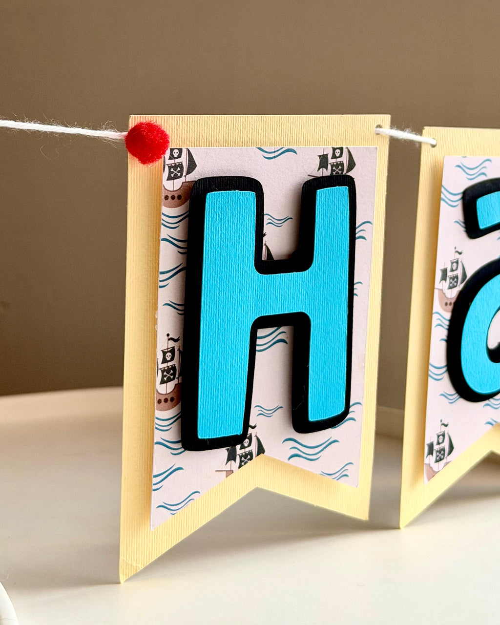 3D Happy Birthday Banner